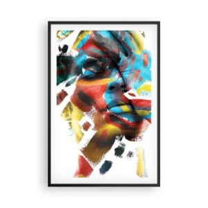 Poster in black frame - Colourful Personality - 61x91 cm