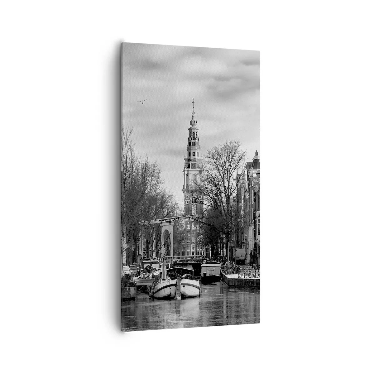 Canvas picture - Amsterdam Atmosphere - 65x120 cm