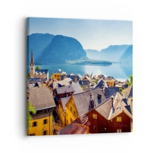 Canvas picture - It Couldn't be More Picturesque - 30x30 cm