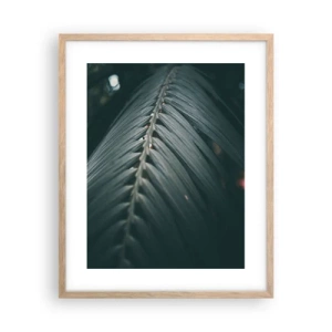 Poster in light oak frame - Precision of Nature - 40x50 cm