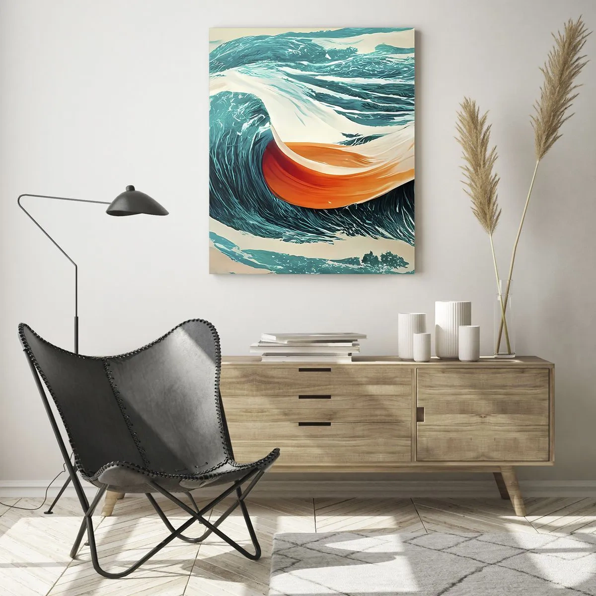Glass picture - Surfer's Dream - 50x70 cm