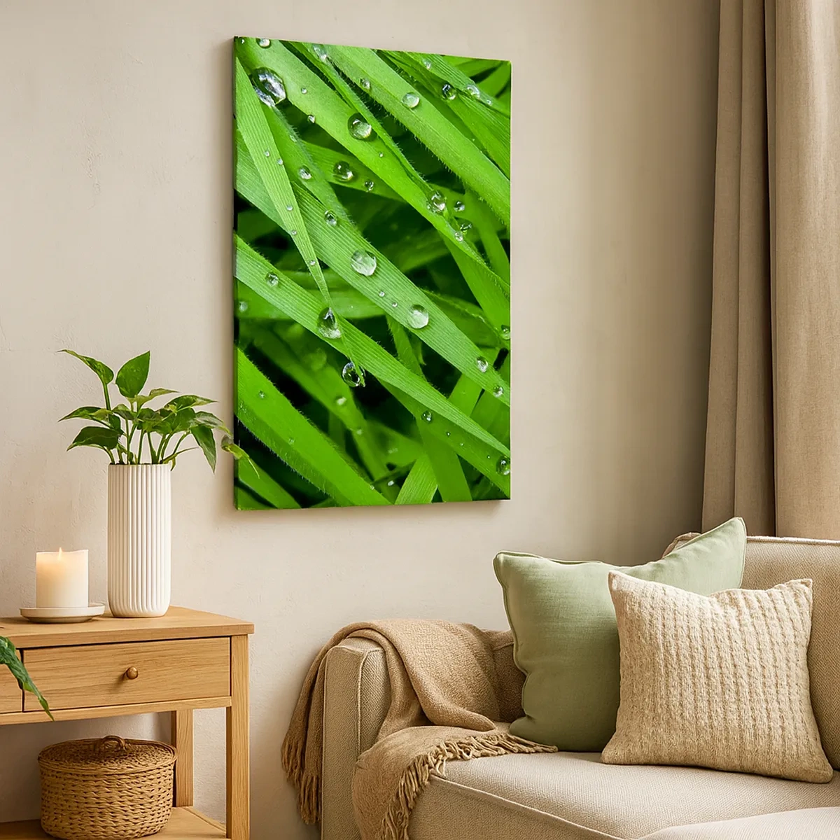 Canvas picture - Go Grren - 50x70 cm