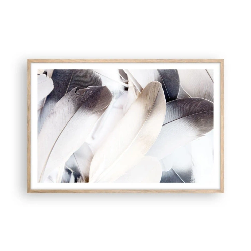 Poster in light oak frame - Almost Angelic - 91x61 cm