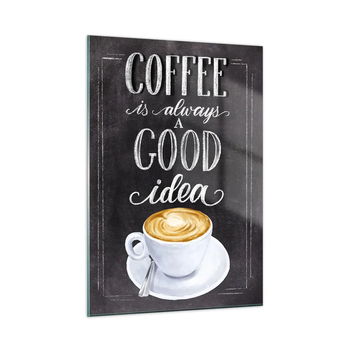 Glass picture - Of Course! - 50x70 cm