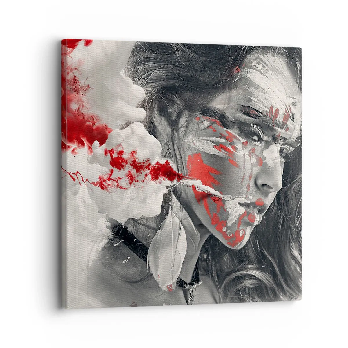 Canvas picture - Smoke of Absurdity - 30x30 cm