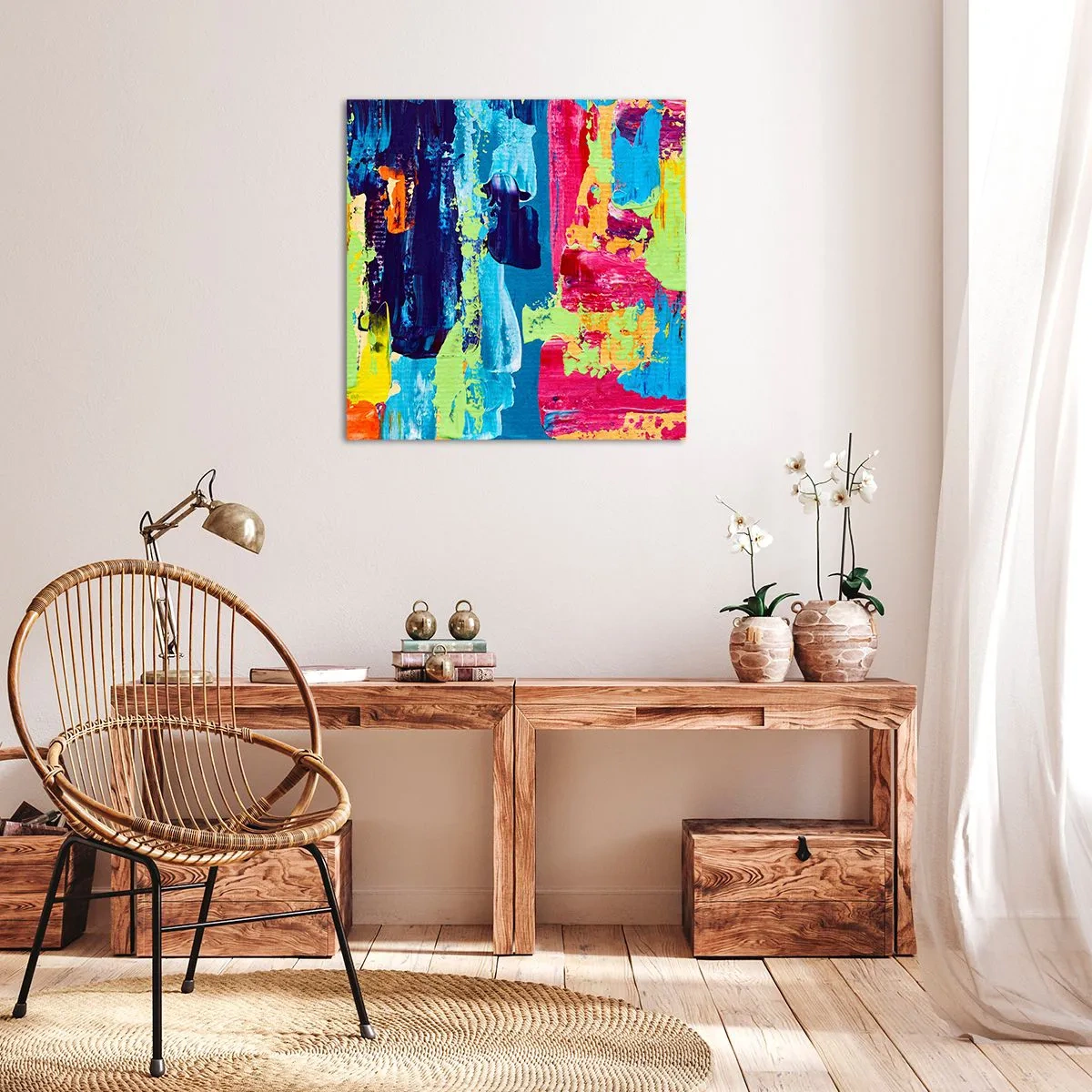 Canvas picture - Life Is Beautiful! - 70x70 cm