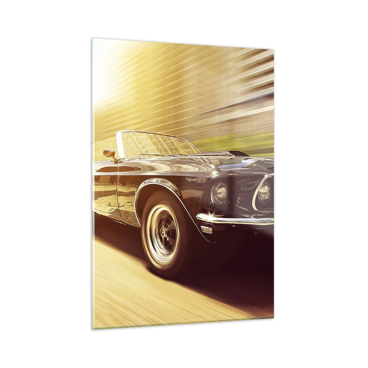 Glass picture - 1967- Return of the Legend - 50x70 cm