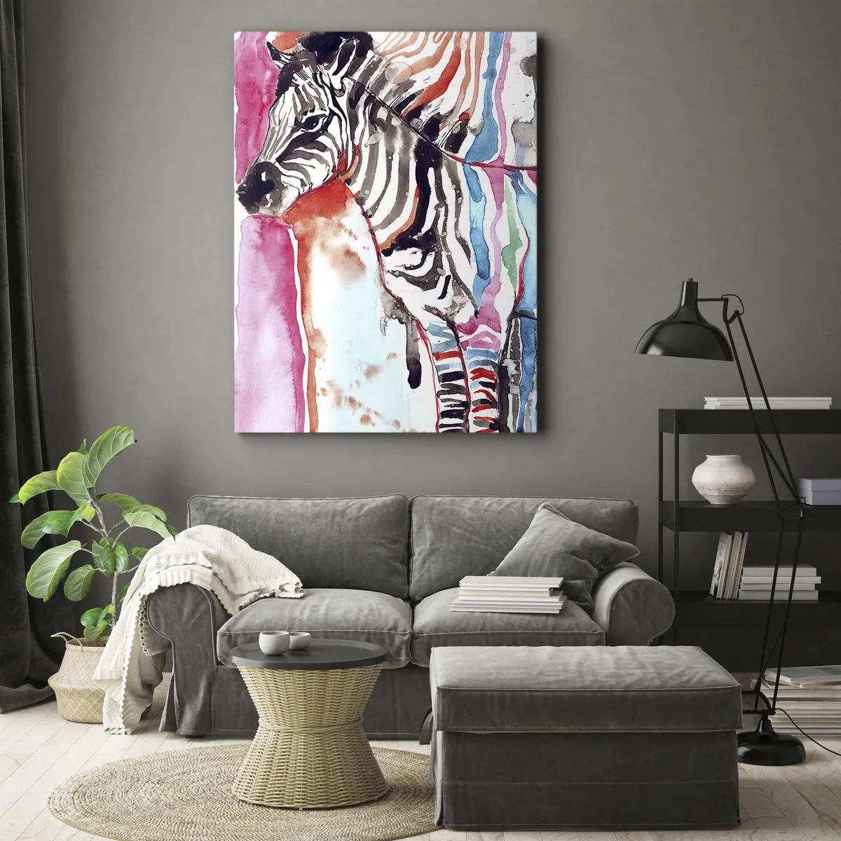 Canvas picture - Careless Joke of Nature - 45x80 cm