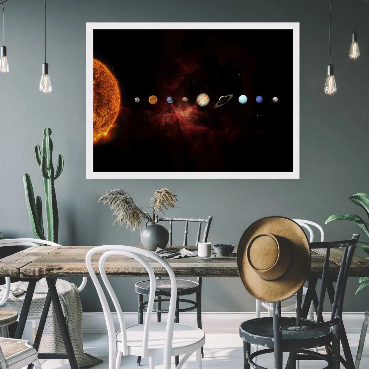 Poster - Our Neighbourhood - 40x30 cm