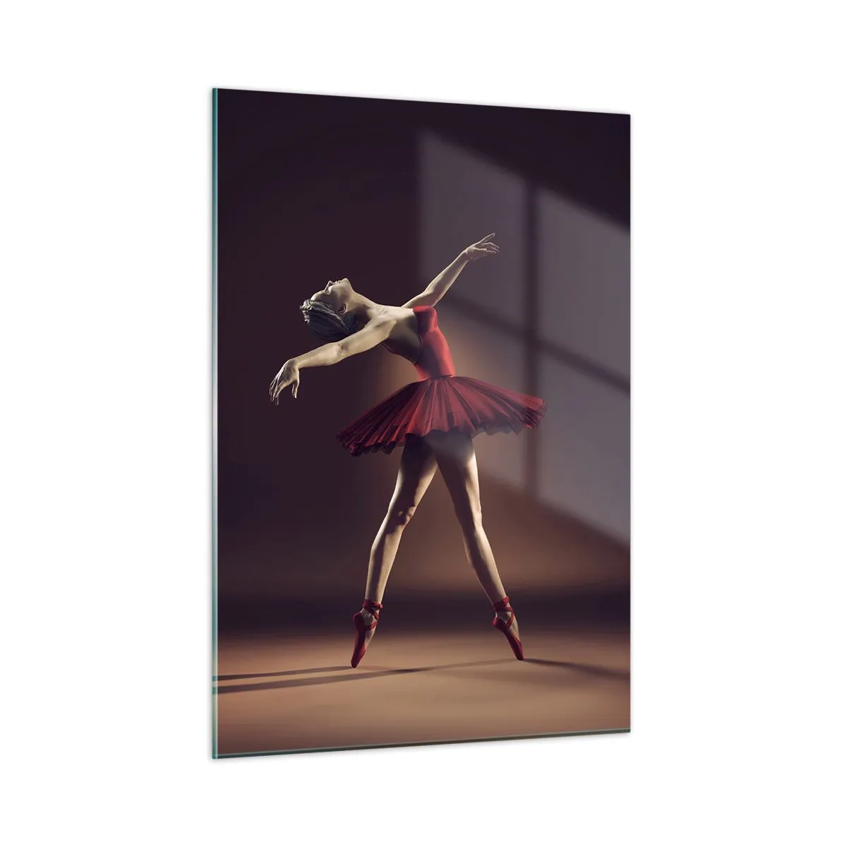 Glass picture - Prima Ballerina - 50x70 cm