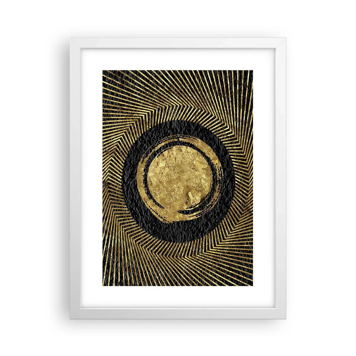 Poster in white frmae - Composition Glamour - 30x40 cm