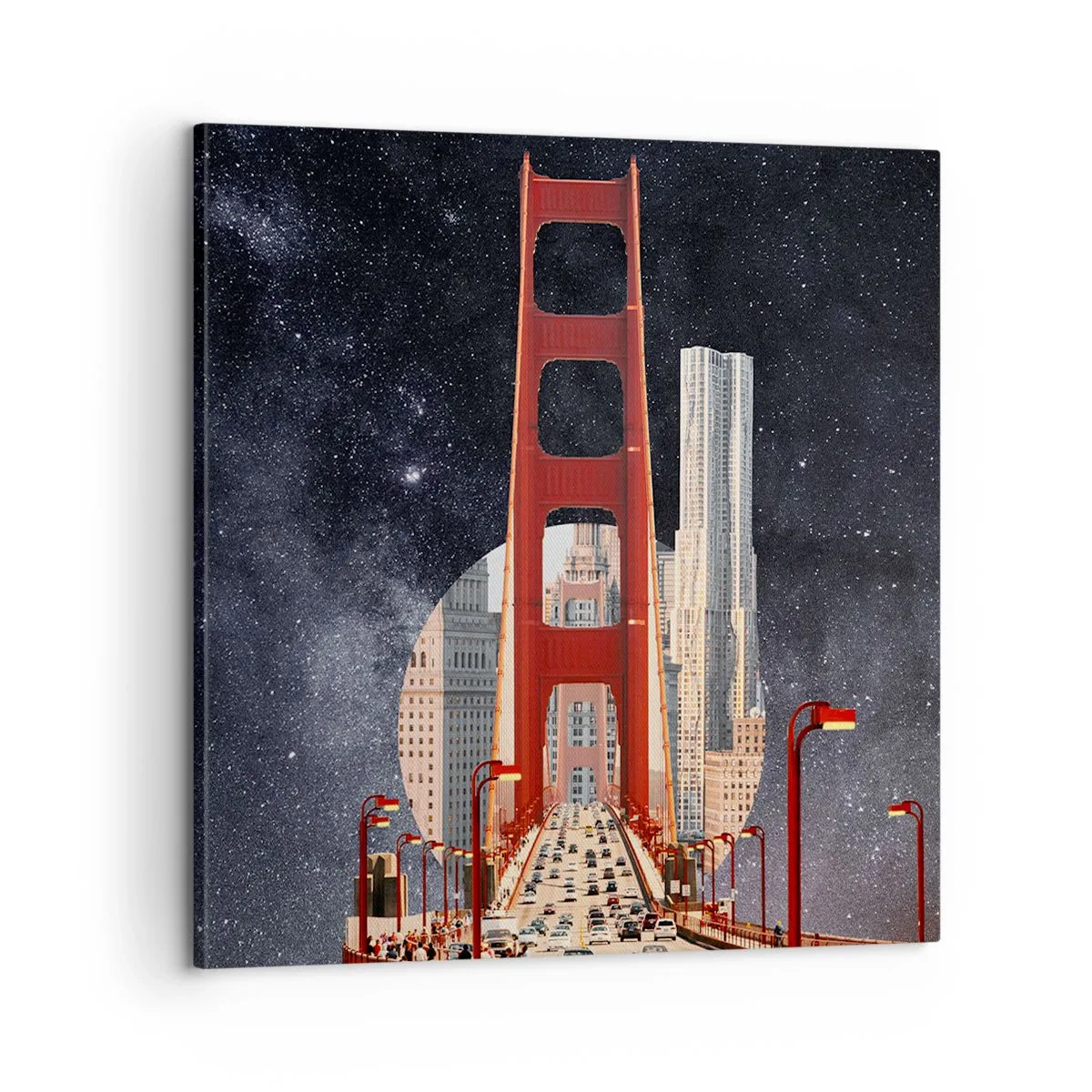 Canvas picture - Always in the Centre - 60x60 cm