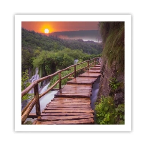 Poster - Unbelievable Beauty - 60x60 cm
