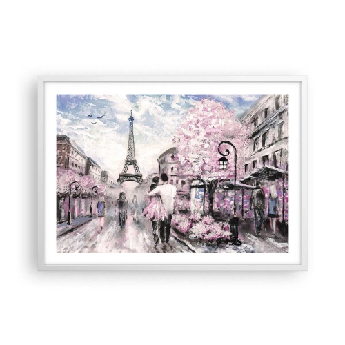 Poster in white frmae - If You Were To Fall In Love - 70x50 cm