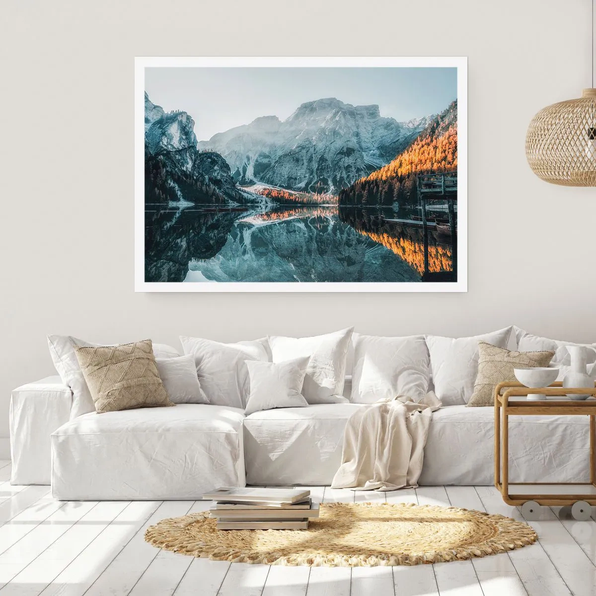 Poster - Mirror Landscape - 50x40 cm