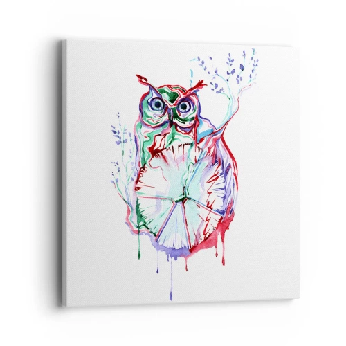 Canvas picture - Wise by Nature - 40x40 cm