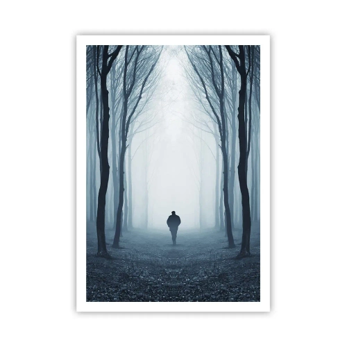 Poster - And Everything is Straight and Bright - 70x100 cm