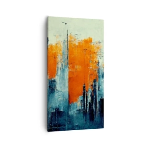 Canvas picture - Modern Landscape - 55x100 cm