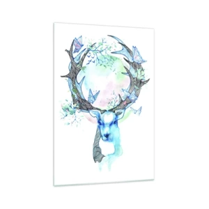 Glass picture - Power and Gentleness of Nature - 70x100 cm