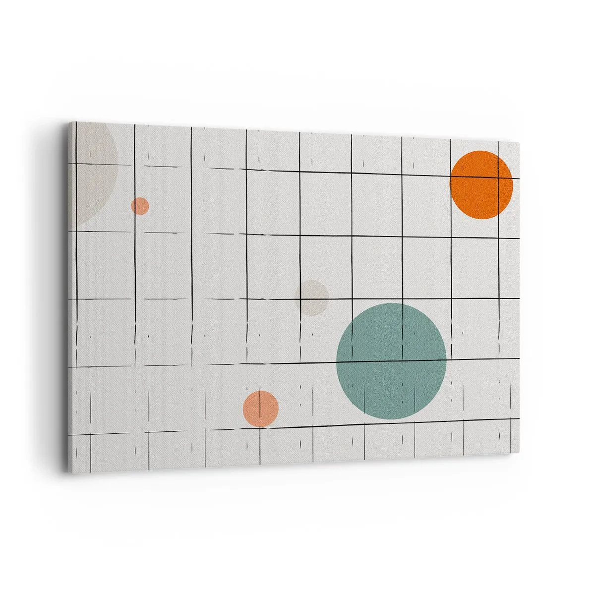 Canvas picture - Imprisoned. Us or Them? - 100x70 cm