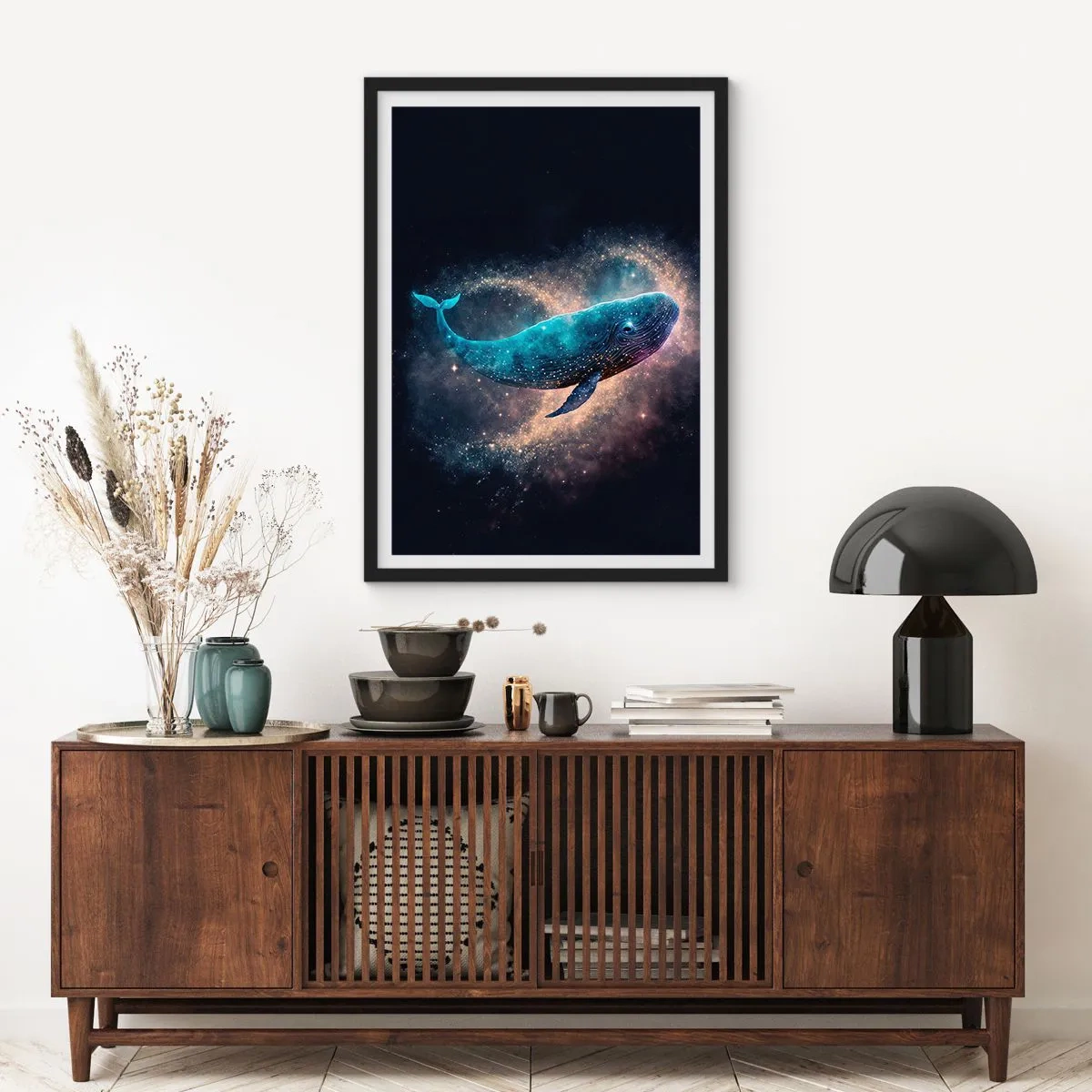 Poster in black frame - Such World Exists... - 61x91 cm