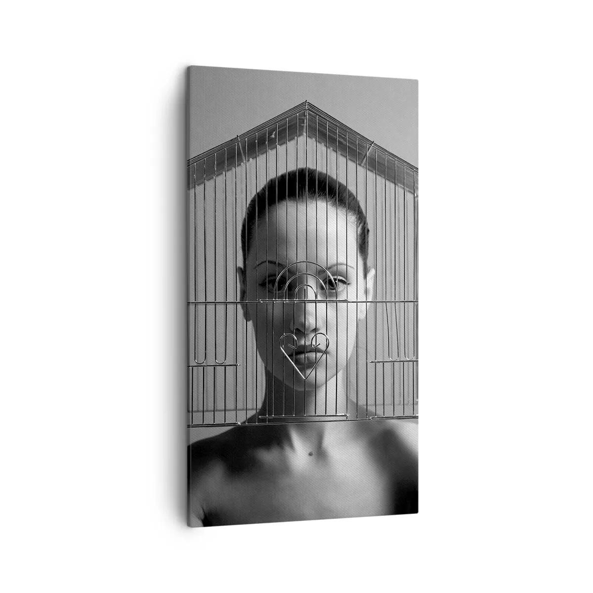 Canvas picture - A Bit Surrealistic Portrat - 45x80 cm