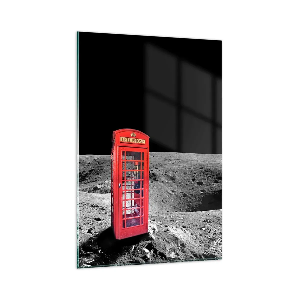 Glass picture - Space Joke - 80x120 cm