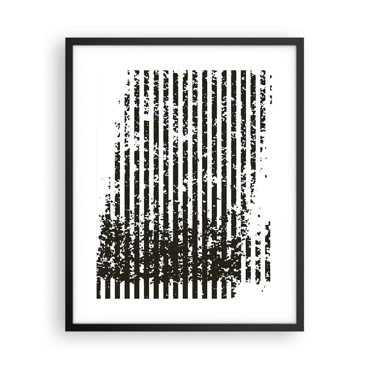 Poster in black frame - Rhythm and Noise - 40x50 cm