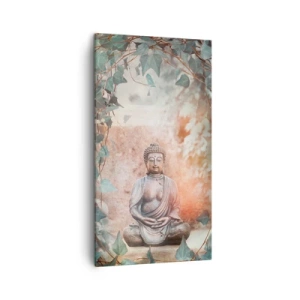 Canvas picture - Joyful Harmony - 45x80 cm