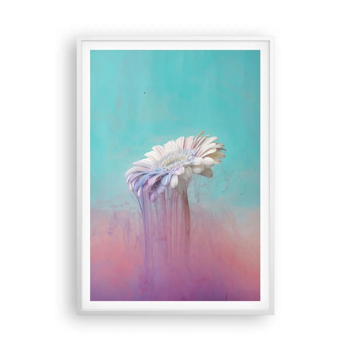 Poster in white frmae - Afterlife of Flowers - 70x100 cm