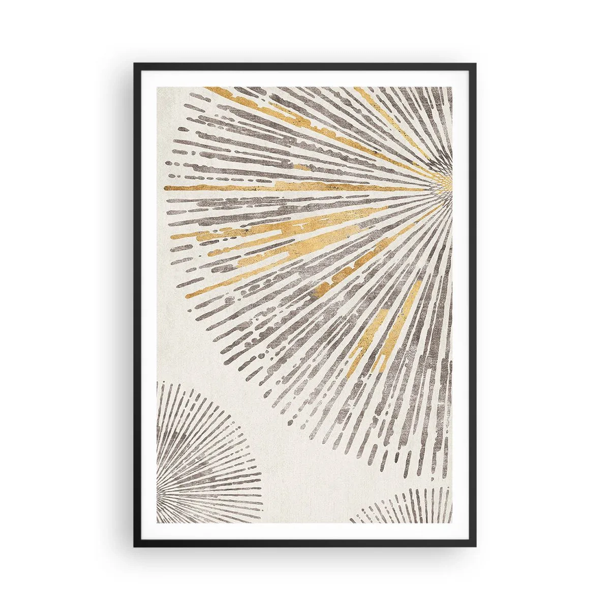 Poster in black frame - Beauty of a Ray - 70x100 cm