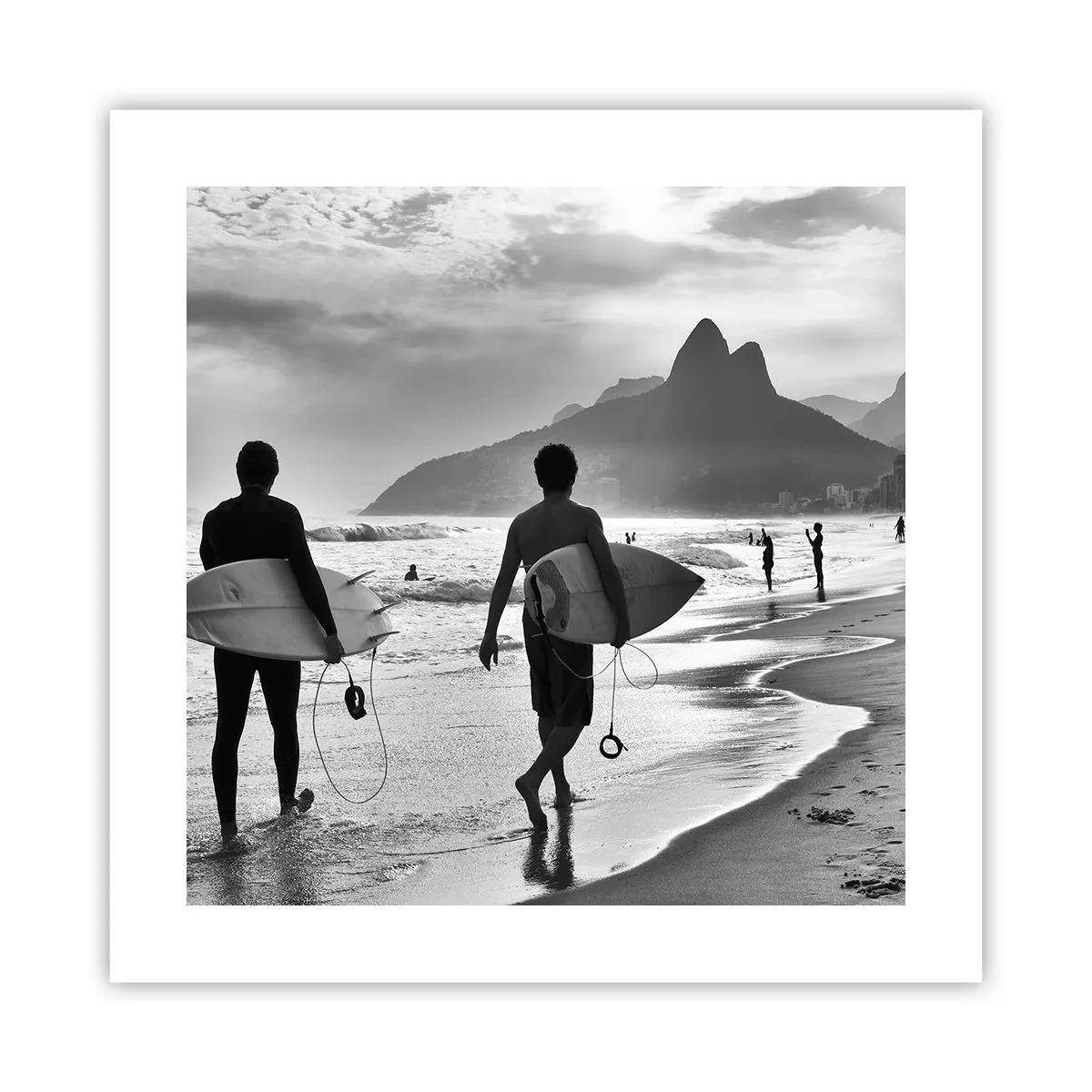 Poster - Samba for One Wave - 40x40 cm