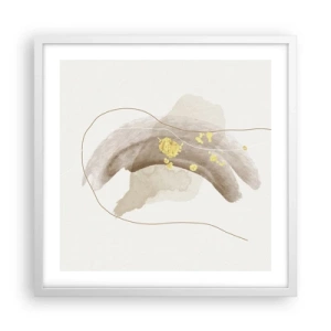 Poster in white frmae - Encountered in Space - 50x50 cm