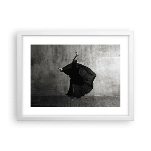 Poster in white frmae - Full of Passion - 40x30 cm