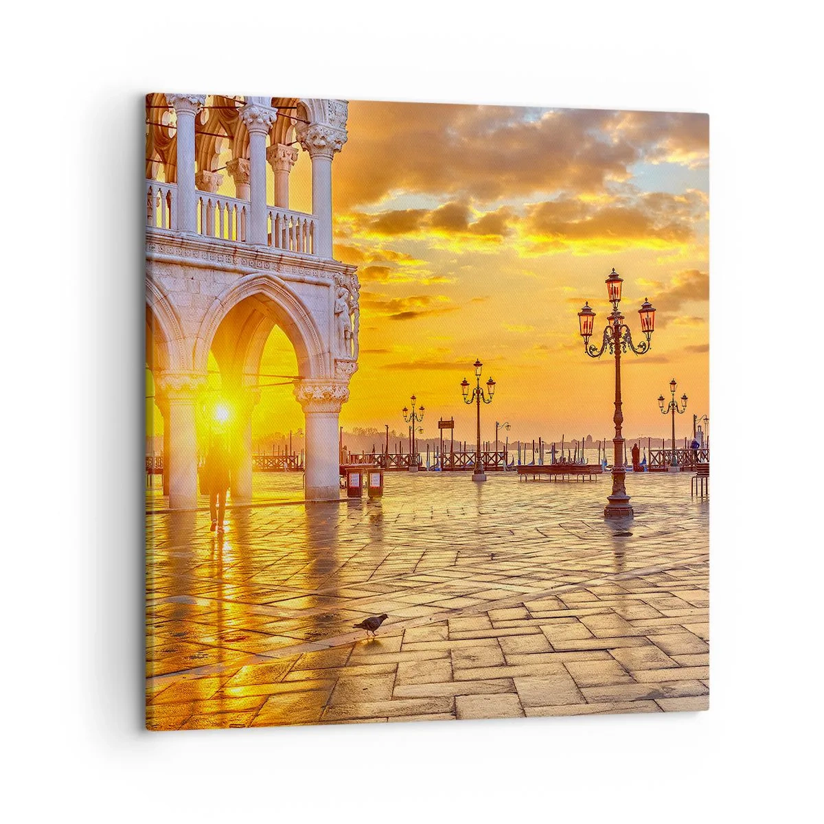 Canvas picture - Where Is Everybody? - 50x50 cm