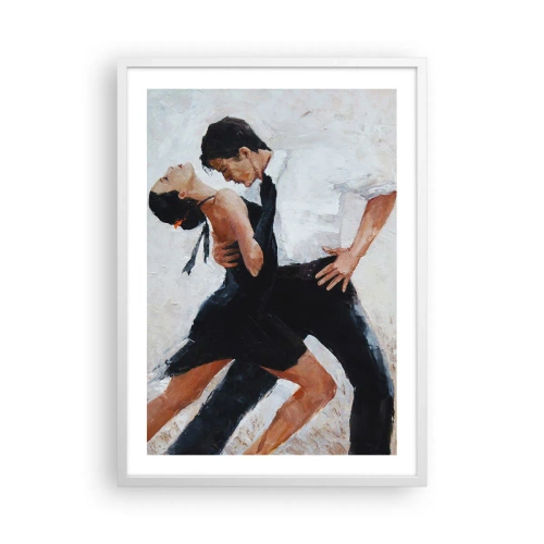 Poster in white frmae - Tango of My Dreams - 50x70 cm