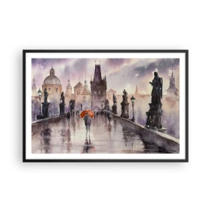 Poster in black frame - Peaople Don't Change - 91x61 cm