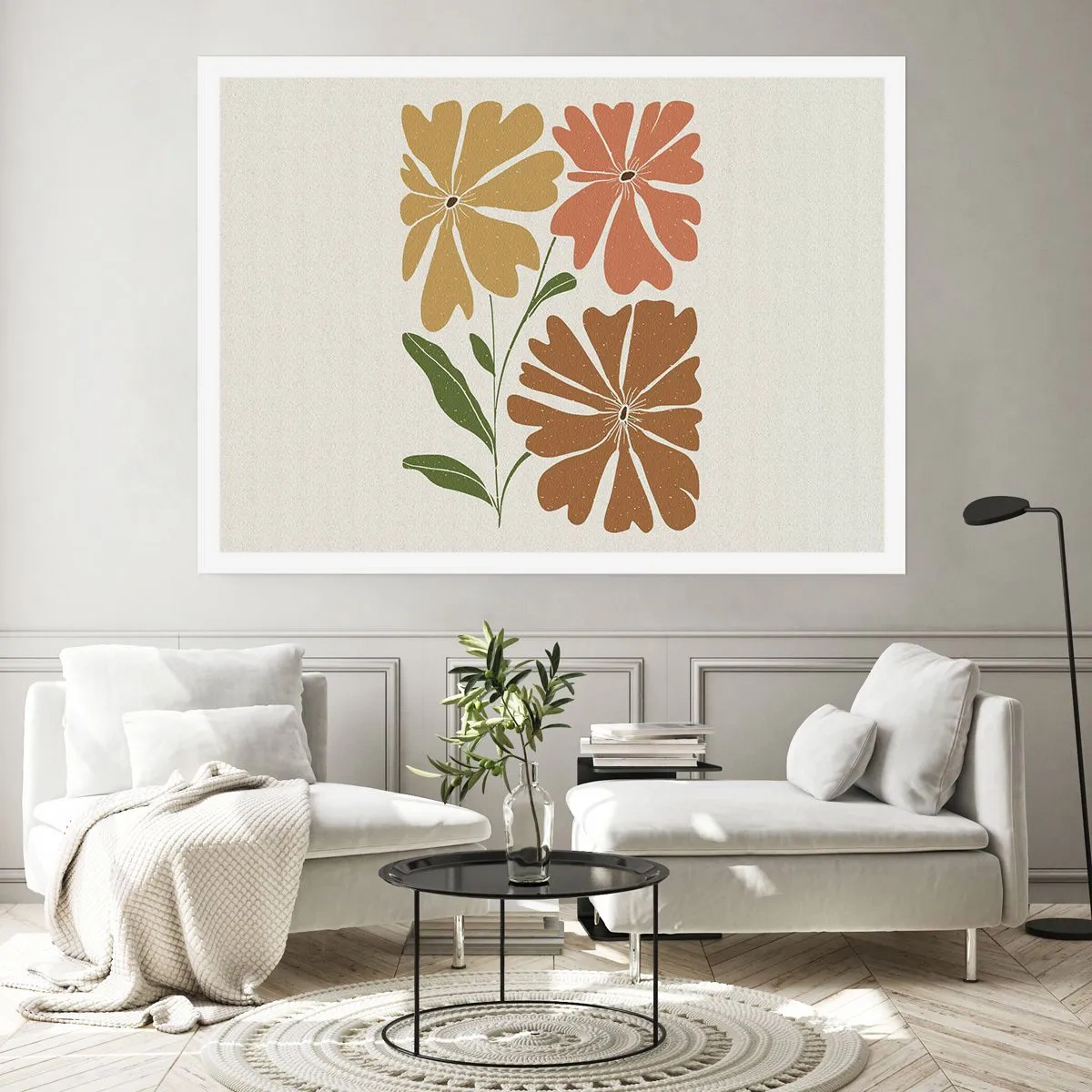 Poster - Nature and Geometry - 100x70 cm