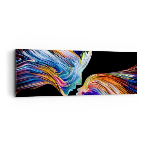 Canvas picture - Fusion of Energy and Light - 90x30 cm