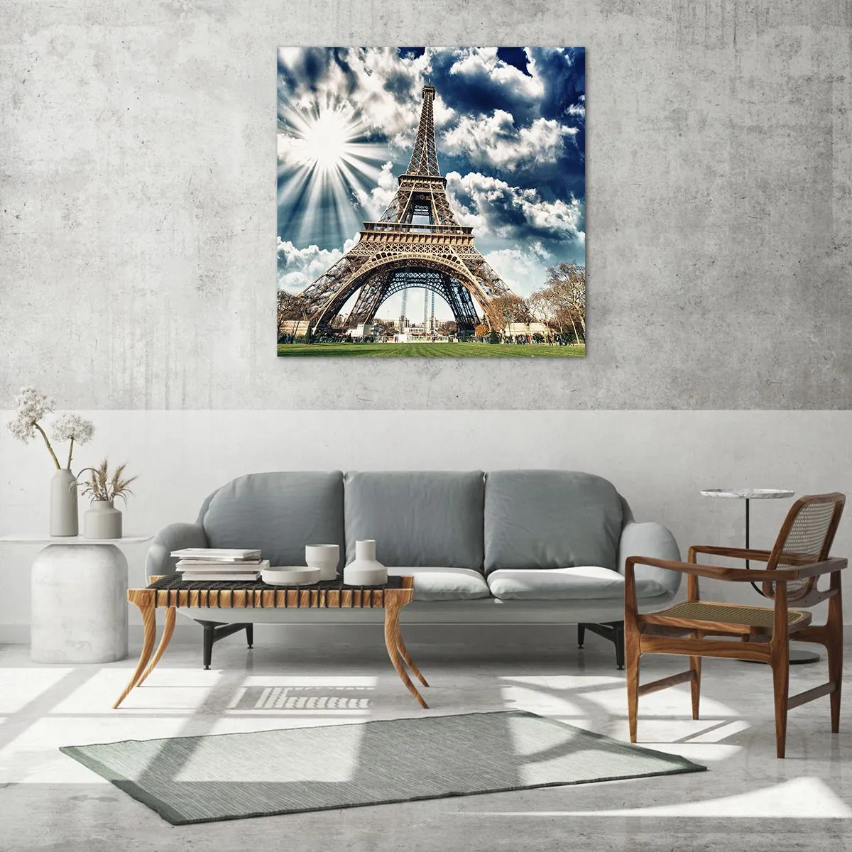 Glass picture - Like No Other - 60x60 cm