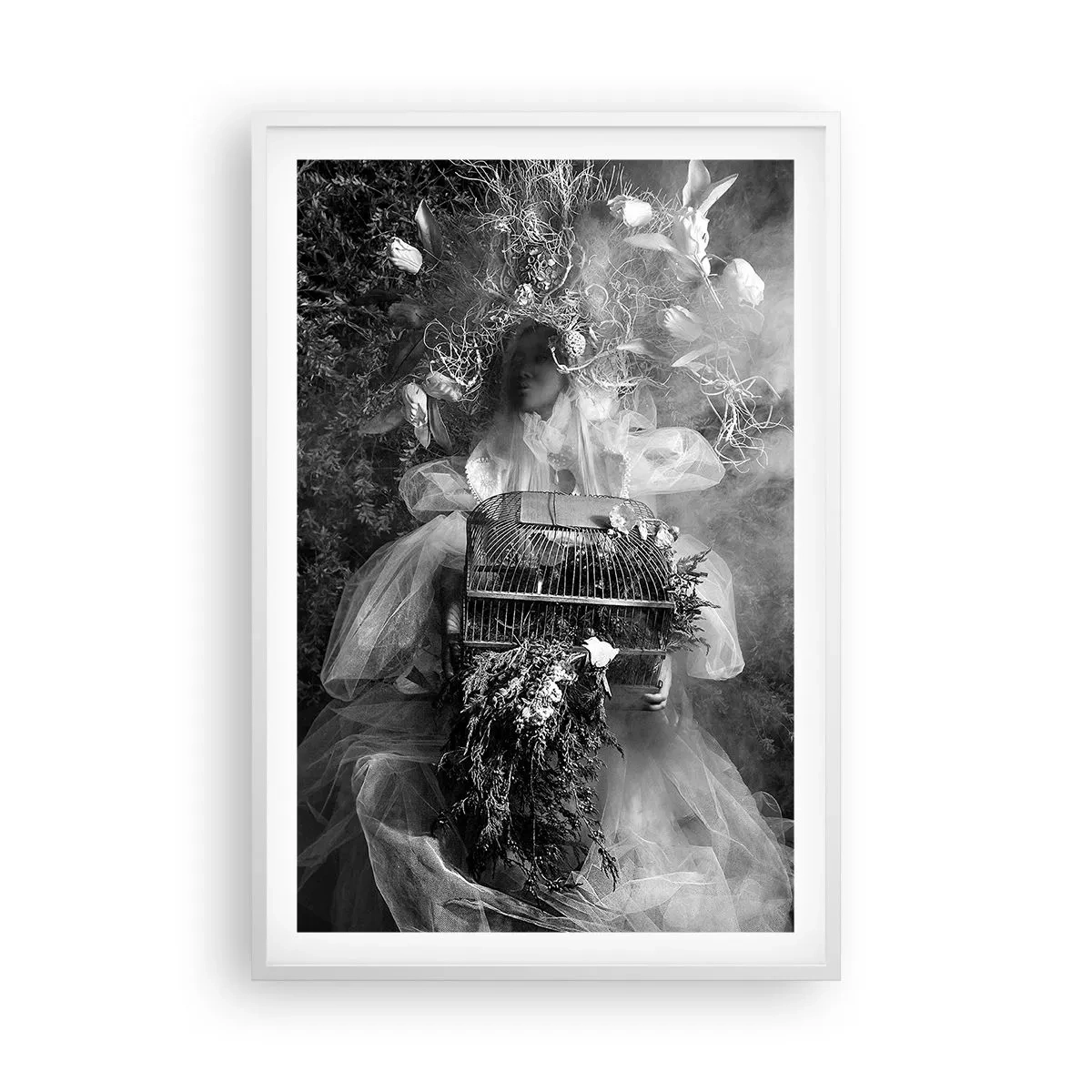 Poster in white frmae - Mother Nature - 61x91 cm