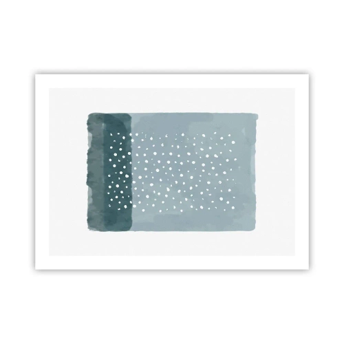 Poster - Grown on the Blue - 70x50 cm