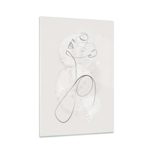 Glass picture - Spiral of Beauty - 70x100 cm