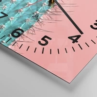 Clock face with numbers