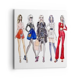 Canvas picture - Every Week Fashion Week - 70x70 cm