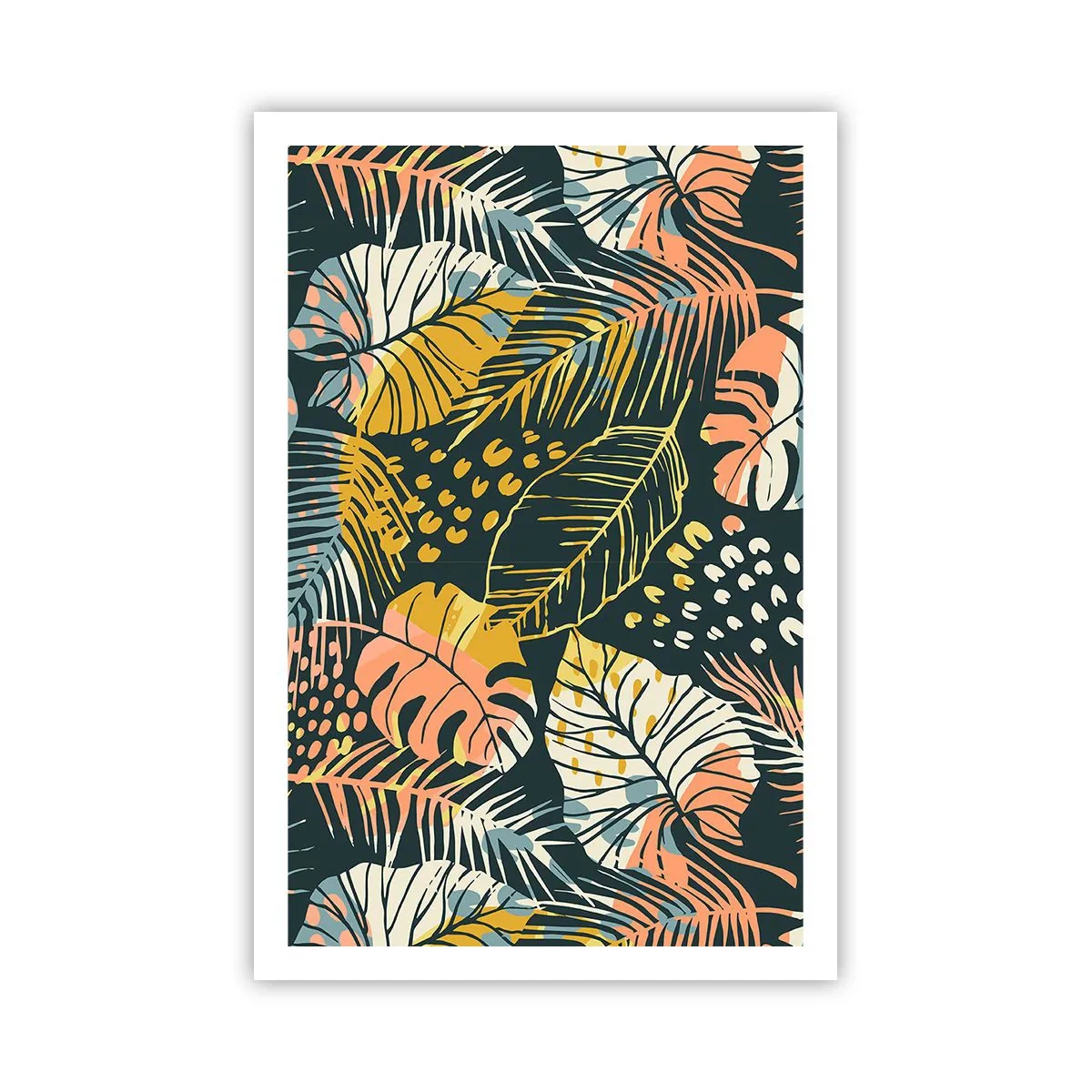Poster - Leafy Fantasy - 61x91 cm
