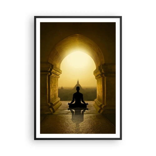 Poster in black frame - Full Harmony - 70x100 cm