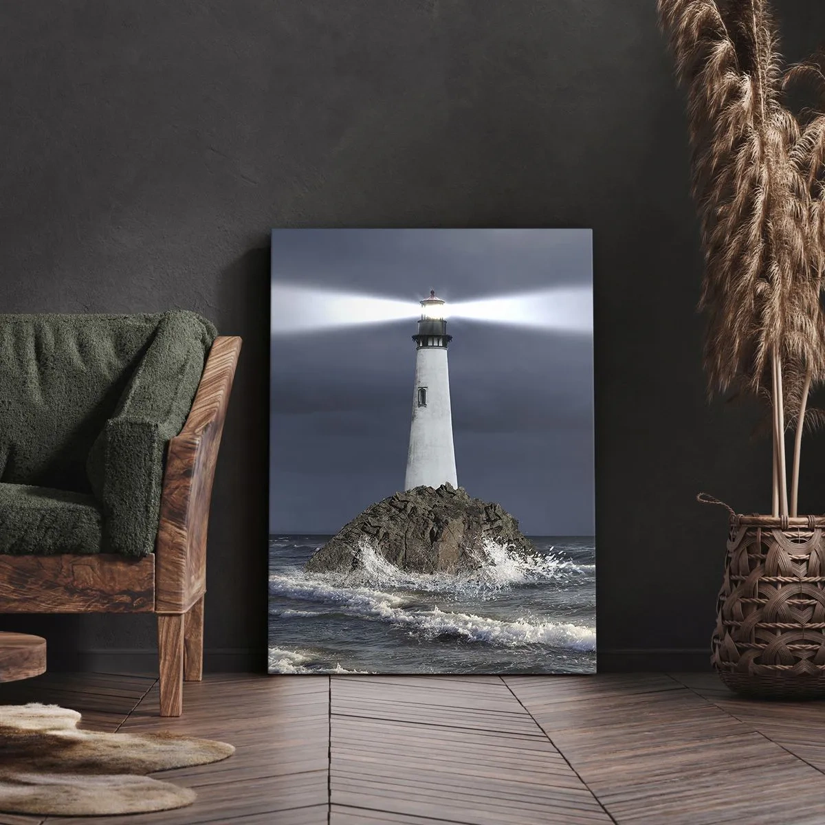 Canvas picture - Here…Here…Here! - 50x70 cm