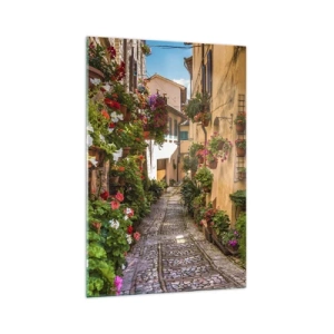 Glass picture - Italian Back Street - 70x100 cm