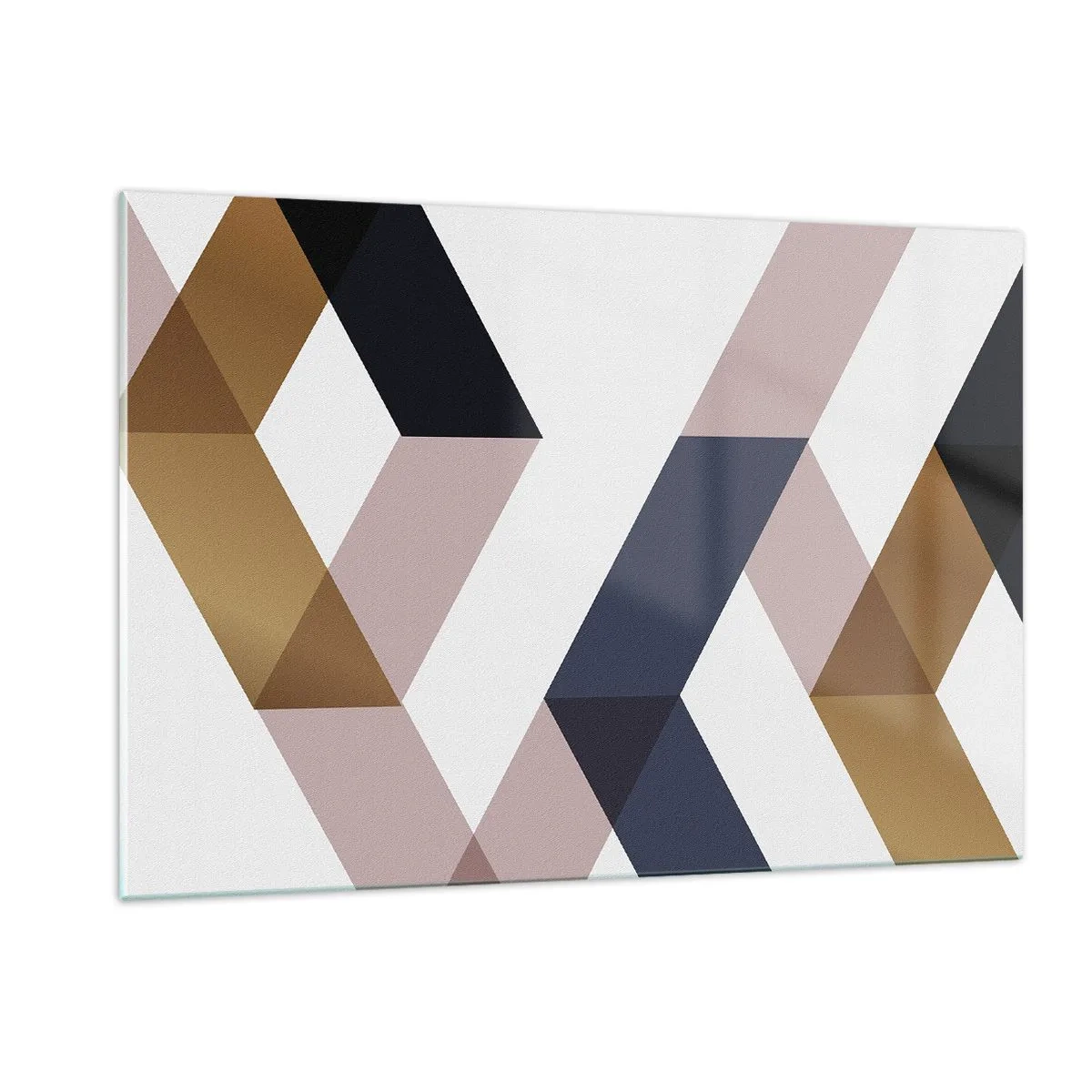 Glass picture - Planes and Angles - 120x80 cm